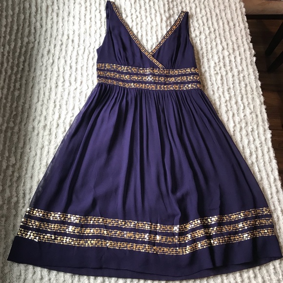 Maggy London Dresses & Skirts - NWOT Maggy London Fit & Flare V Neck Dress Size 12